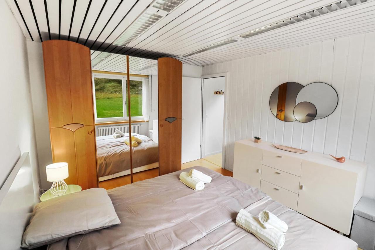 Appartement Confortable Avec Un Sauna Leukerbad Exterior photo
