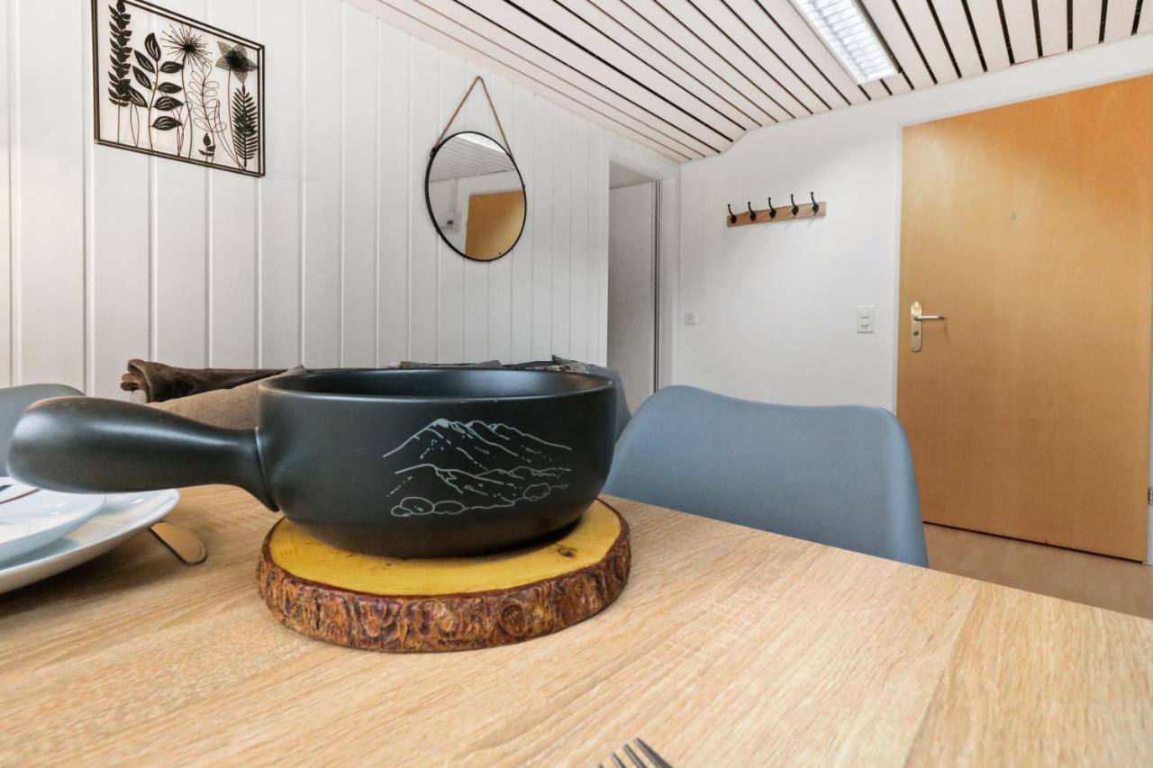 Appartement Confortable Avec Un Sauna Leukerbad Exterior photo